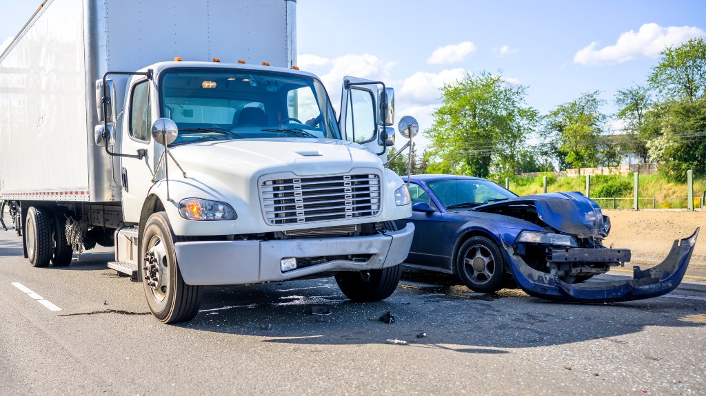 semi truck accident